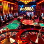 Experience thrilling gaming at aa888 casino, where vibrant slot machines and lively poker tables invite players to test their luck.
