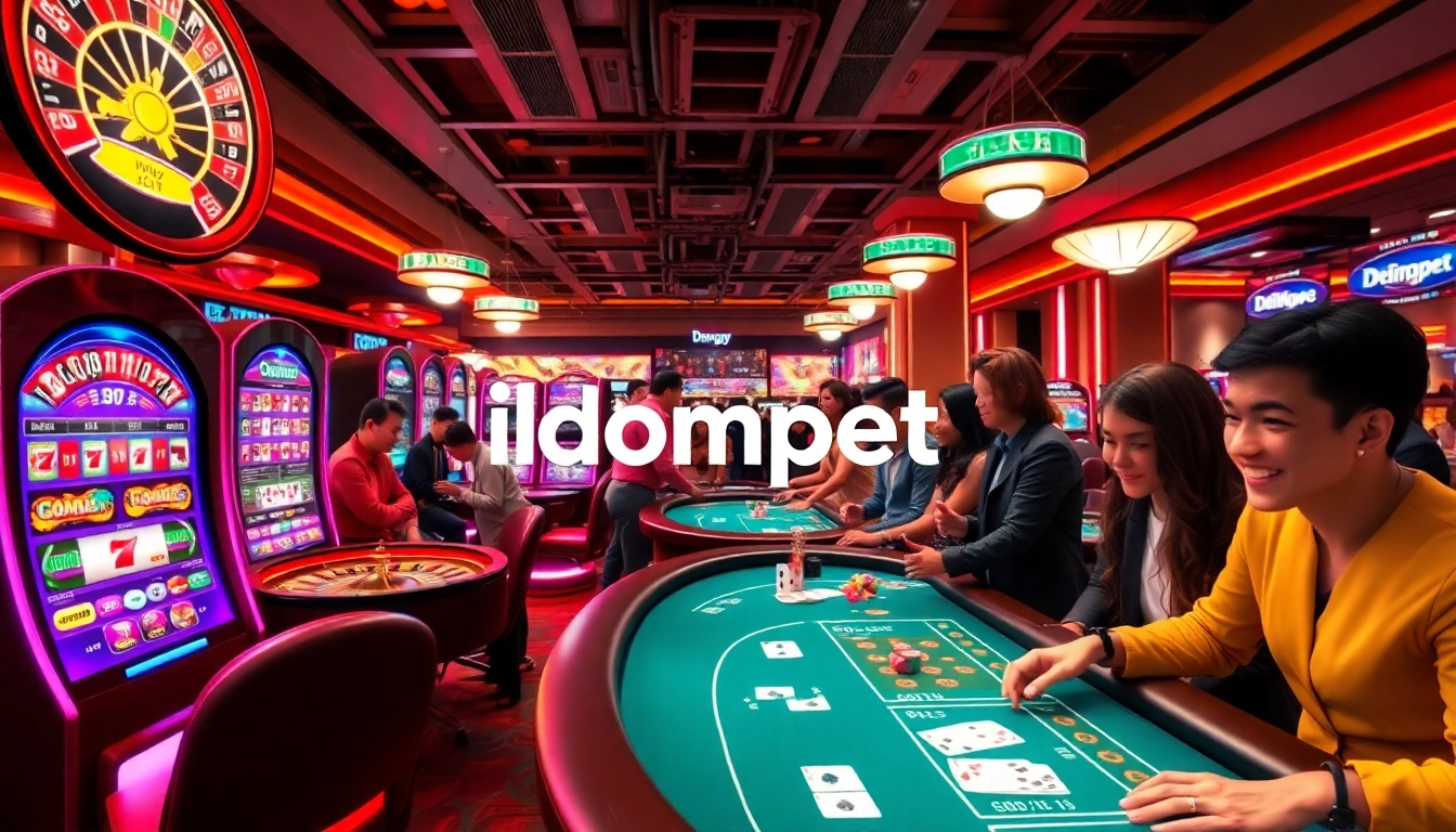 Experience the thrills of online gambling with i1dompet's interactive casino games.