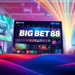 Engaging interface of Nhà cái BIGBET88, highlighting vibrant betting options and interactive features.
