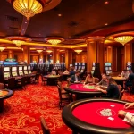 Experience the excitement of Nhà cái TOBET88 with players at a dynamic casino, celebrating wins and enjoying games.