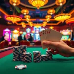 Experience the thrill of gambling at https://vuabai9bet.com/ with vibrant casino tables and winning hands, inviting you to play!