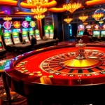 Experience the thrill of 789win with vibrant roulette wheels and lively casino tables in play.